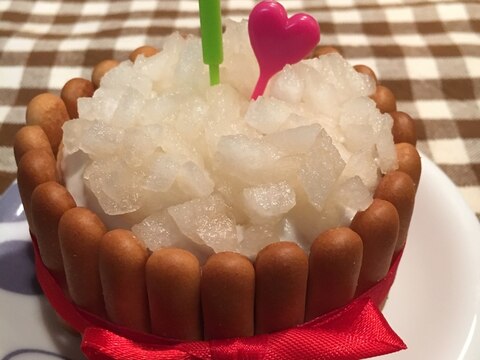 1歳の誕生日おめでとう＊バースデーケーキ